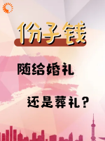 份子钱随给婚礼还是葬礼？